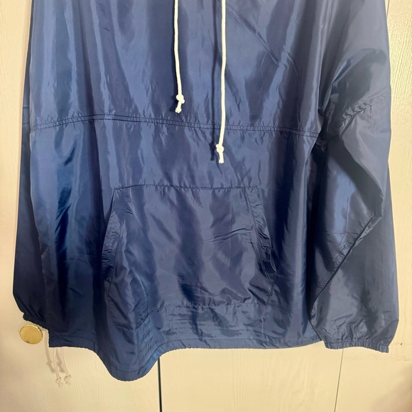 NWOT. Spirit Jersey XXL Pull over light weight nylon jacket wind breaker w/ hood - Picture 4 of 10